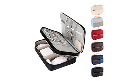 multifunctional organizer bag with many innner pockect