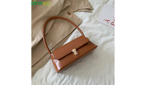 Luxury PU leather shopping bag