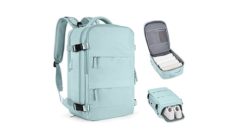 new design large capacity travel backpack folding hiking backpack with USB