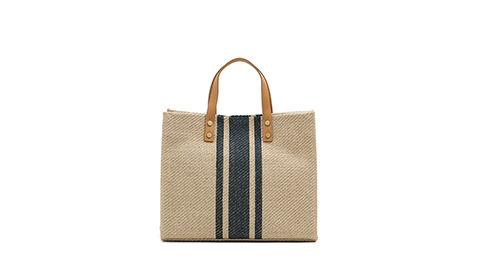 Vintage Women's potable canvas handbag