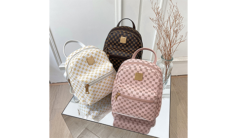 High Quality Cute Small PU Leather Casual Backpack