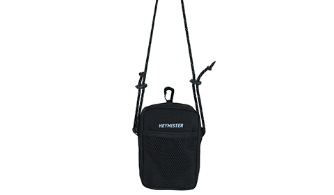New men waterproof small sling bag with adjustable shoulder strap