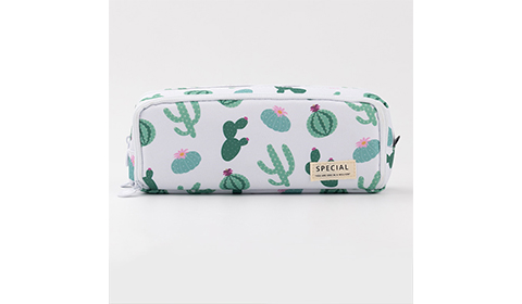 Large capacity colored pencil case simple stationery bag cute pencil case