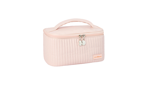 Wholesale Pu Quilted Cosmetic Wash Bag