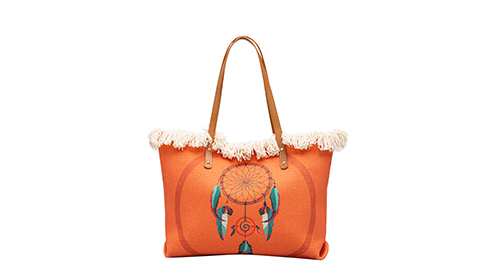 Bohemian Style Summer Beach Tote Bag Trendy Tassel Large Capacity Handbag
