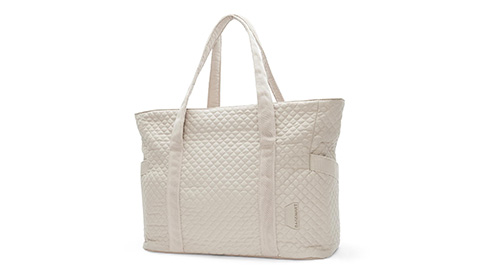 Custom logo portable large quilted gym sport bag Yoga handbag for women travel tote bag