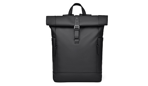 Men's roll top outdoor waterproof computer backpack