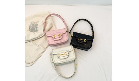 Luxury Square waterproof Shoulder Bag PU Leather Cross-body for girls