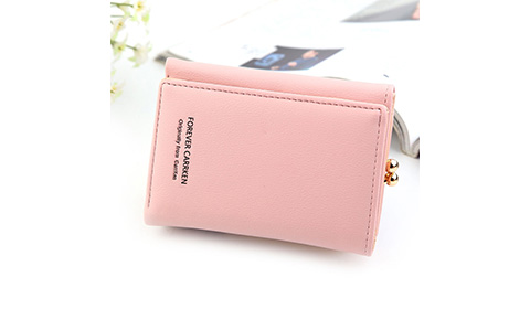 Short Wallet Korean Style Fashion Vertical Wallet