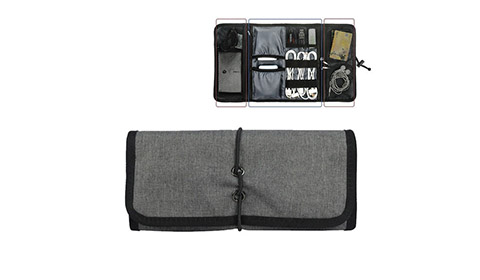 portable roll up  organizer bag