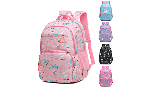 waterproof lightweight beauty printing backpack