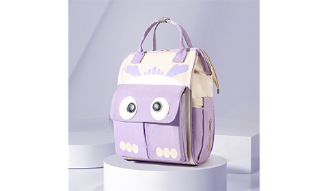 Feeding bottle stroller diaper mummy backpack bag waterproof Cartoon multifunctional mummy bag large capacity Baby Diaper Bag