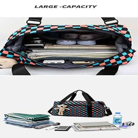 Large capacity Travel Tote Bag with wet-dry seperation pocket Gym ...