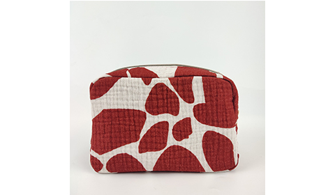 2025新品のトランペットキルティングポーチ旅行収納袋木綿スキンケアふわふわポーチ卸売り