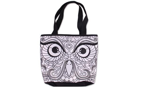 DIY Graffiti Bag Tote Bag With Zipper Student Painting Toy Bag