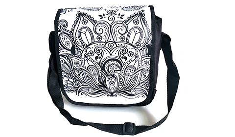 Educational Toy School Children's Crossbody Bag DIY Colorful Painting Graffiti Shoulder Bag