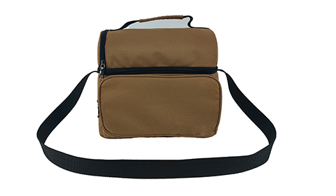 Customized Oxford cloth insulated hand-held storage bag, thickened refrigerated bag, outdoor picnic bento insulated ice bag, crossbody bag