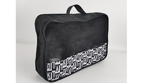 3PCS Set Waterproof Transparent Mesh Custom logo Small Large Travel Kits Makeup Cosmetic Bag Black Designer Bag Wholesale