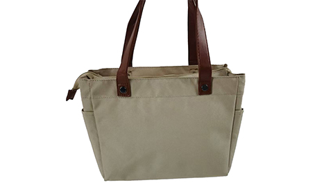 New large capacity simple bento bag for going out to work with rice, aluminum foil insulated lunch box bag, handbag, small carry bag