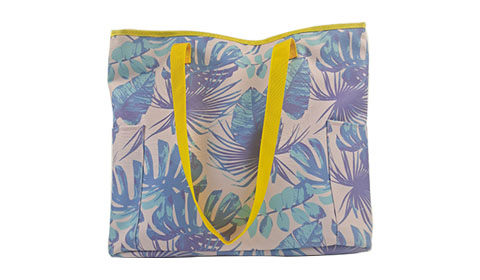 Summer Beach Bag Holiday Travel Big Capacity Handle Women Canvas Wholesale Beach Tote Bag