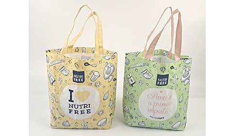 Custom Printed Cartoon Eco-Friendly PP Woven Shopping Tote Bag